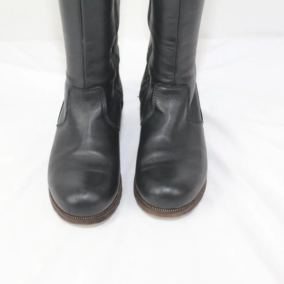 SAUTE MOUTON ladies leather Boots size 38 - Picture 3 of 14